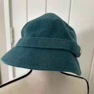 Coach Wool Crusher Hat - Teal